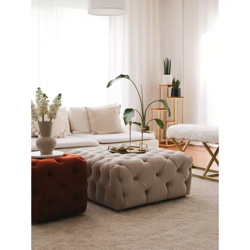 383EVN1124 Табуретка Chester - Cream