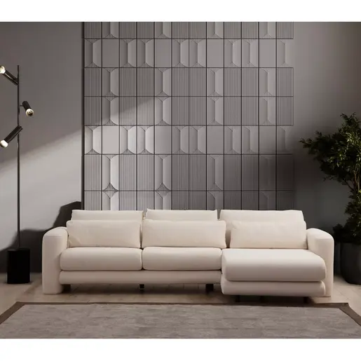 560ARE1854 Аголна гарнитура Lily Corner Right Cream