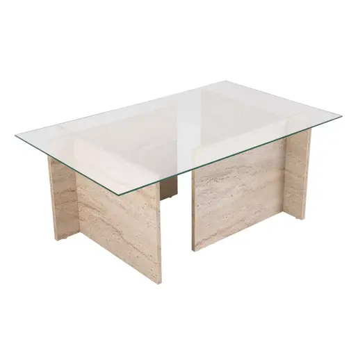 353NRD1102 Клуб маса Vetrino - Travertine