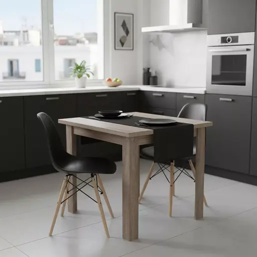 200-001201 Manka I-Julita трпезариски сет сонома трфл-црна