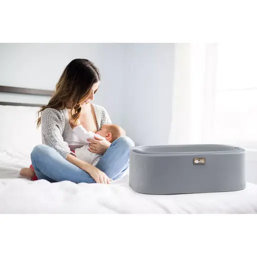 676HDS1107 Лулка за бебе Hier - Grey, White