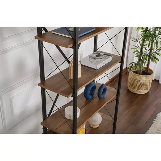 241NRD1333 Полица Elysian - Walnut, Black