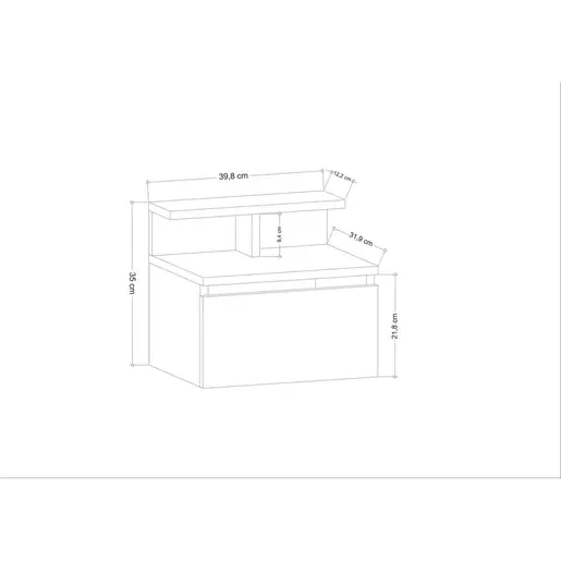 322RTC1605 Наткасна Alice - White