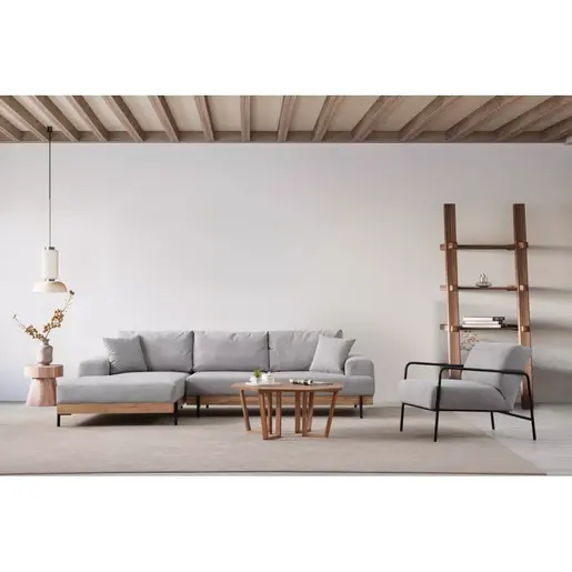 560ARE2129 Аголна гарнитура Eti Oak Left - Grey