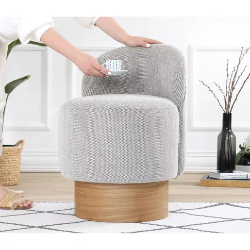 209FLF1391 Табуретка Barren Puf - Grey