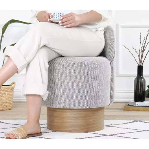 209FLF1391 Табуретка Barren Puf - Grey