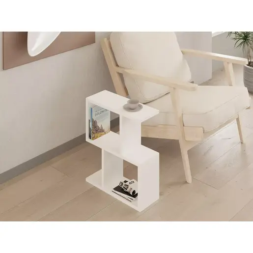 835PUQ2813 Помошна масичка Zet - White