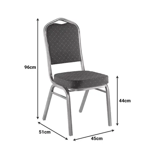 270-000036 Столица Hilton Сина 45x51x96cm