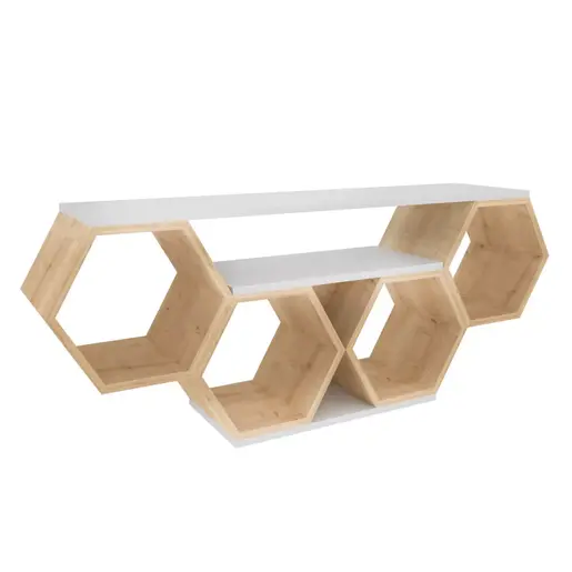 322RTC2101 Тв комода Bal - White, Sonomo