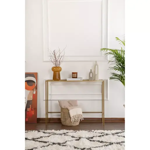 706CLN1122 Помошна масичка Canvas - Gold