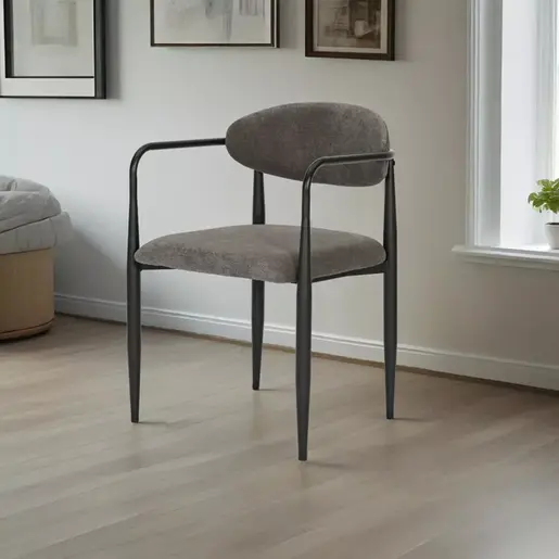 350-000027 Столица Kalone антрацит 56x55x78cm