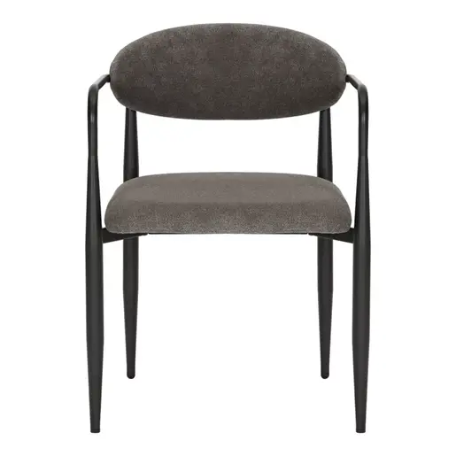 350-000027 Столица Kalone антрацит 56x55x78cm