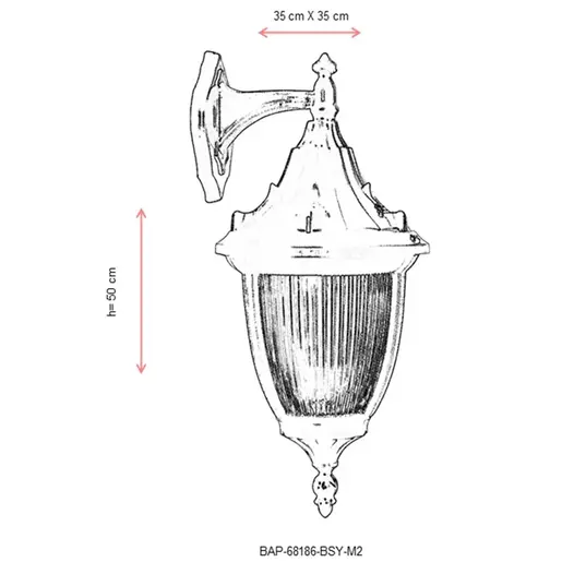 685AVN1238 Ѕидна ламба BAP-68186-BSY-M2
