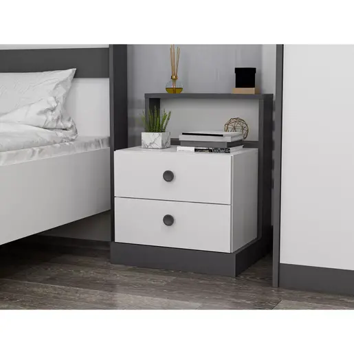 382NRC1801 Наткасна Life - White, Anthracite