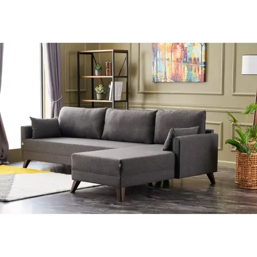 825BLC2576 Софа Bella Corner Sofa Right - Anthracite