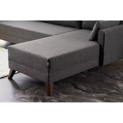 825BLC2576 Софа Bella Corner Sofa Right - Anthracite