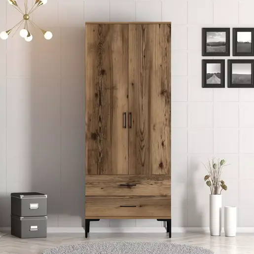 845HCT5417 Плакар Kumsal T - Walnut