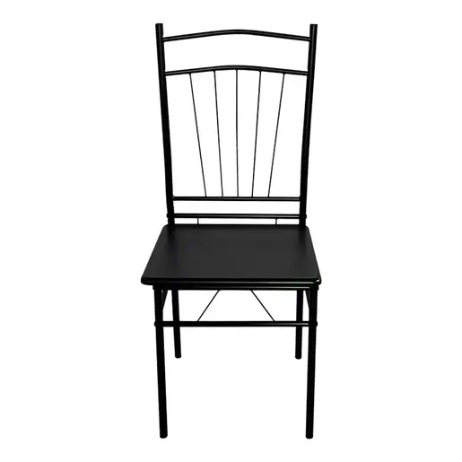 374-000003 Трпезариски сет Roza II црна 110x60x74cm