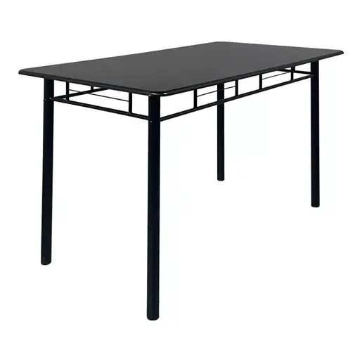 374-000003 Трпезариски сет Roza II црна 110x60x74cm