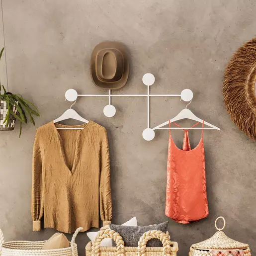 494PYT1137 Метална ѕидна закачалка Dama-B