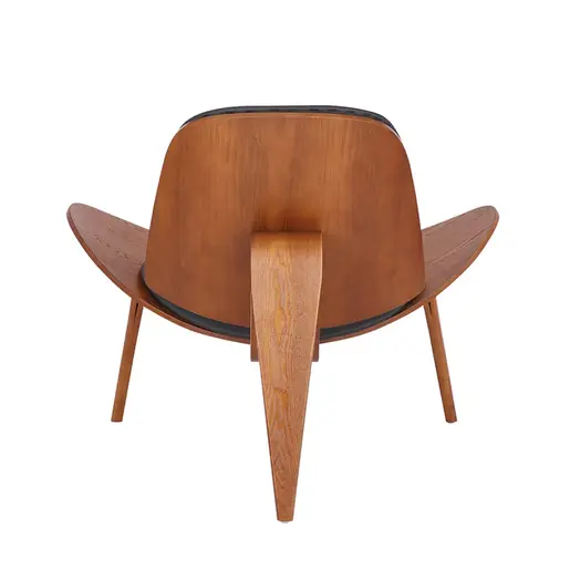 106-000015 Фотелја Вилма  црна - орев