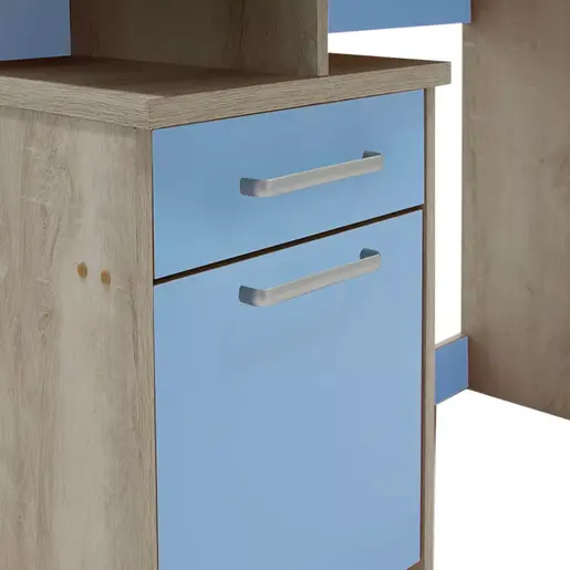 123-000080 Биро Looney сина 100x55x75cm