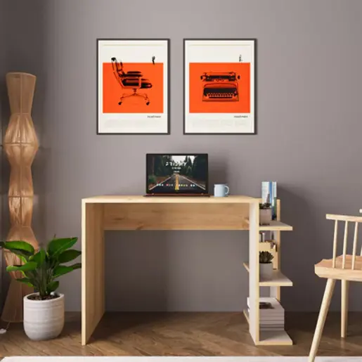 197-000273 Биро Toska даб 114x56x76cm