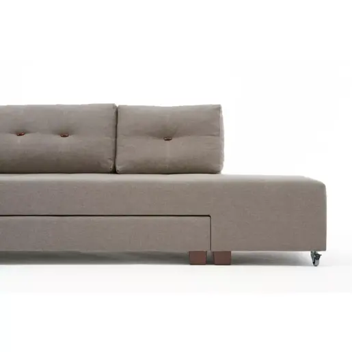 825BLC2543 Софа Manama Corner Sofa Bed Left - Cream