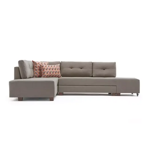 825BLC2543 Софа Manama Corner Sofa Bed Left - Cream