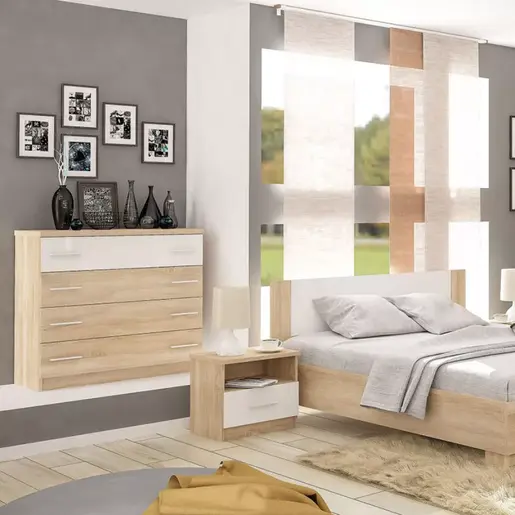 173-000016 Фиокар Geneva боја природно-бела 103x40x92cm