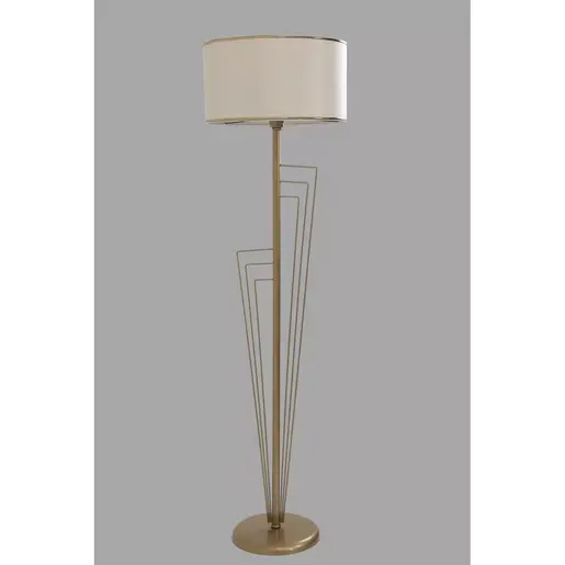 846STL3556 Подна ламба Kelebek Eskitme Lambader Silindir Finli Krem Erkametli