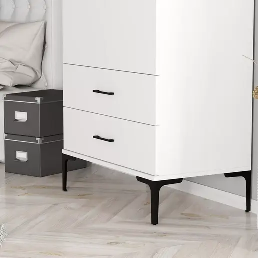 845HCT5418 Плакар Kumsal T - White