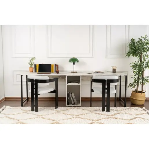 241NRD1106 Биро Twin Study Desk - Freesia