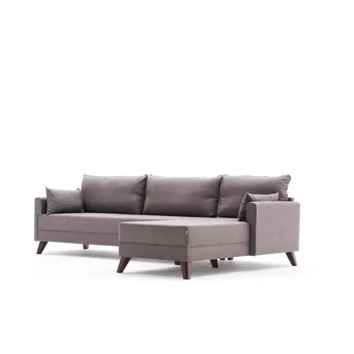 825BLC2584 Софа Bella Corner Sofa Right - Brown