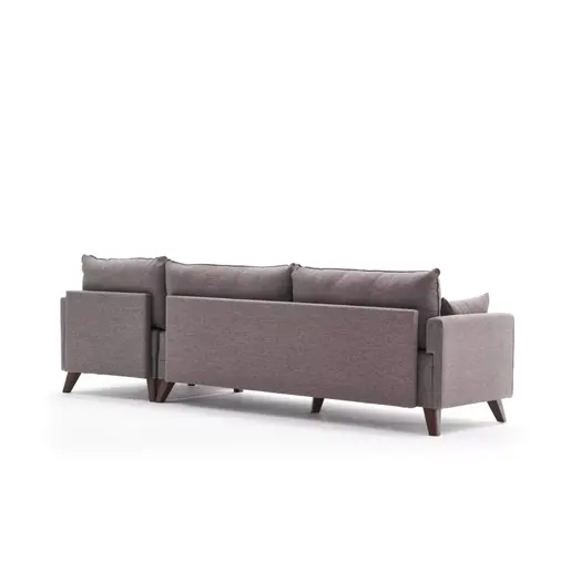 825BLC2584 Софа Bella Corner Sofa Right - Brown