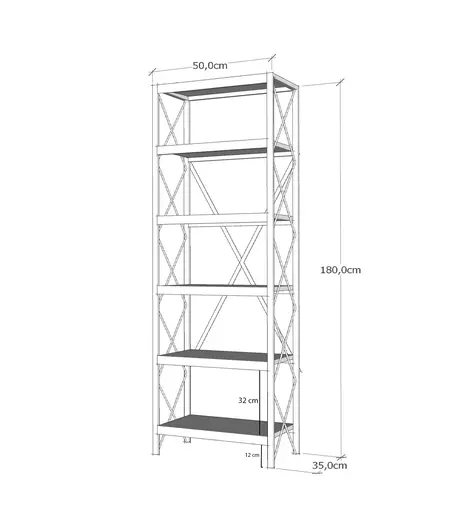 854KLN3605 Полица ДОХА атлантик