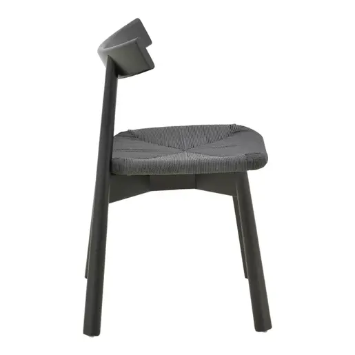 263-000058 Clareta столица гумено дрво-јаже црна нијанса