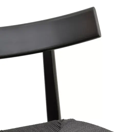 263-000058 Clareta столица гумено дрво-јаже црна нијанса