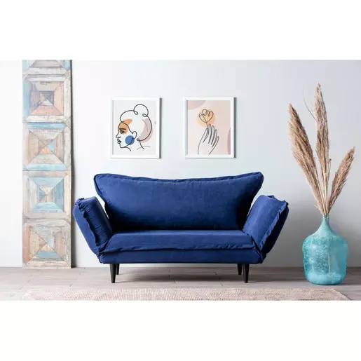 859FTN1374 Софа Vino Daybed - Navy Blue \GR125\01