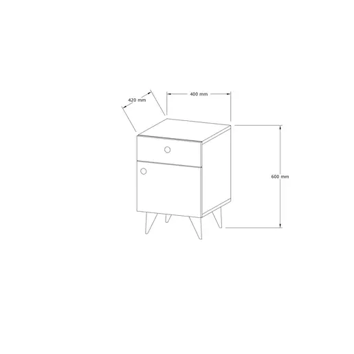 835PUQ5036 Наткасна Pila - Walnut
