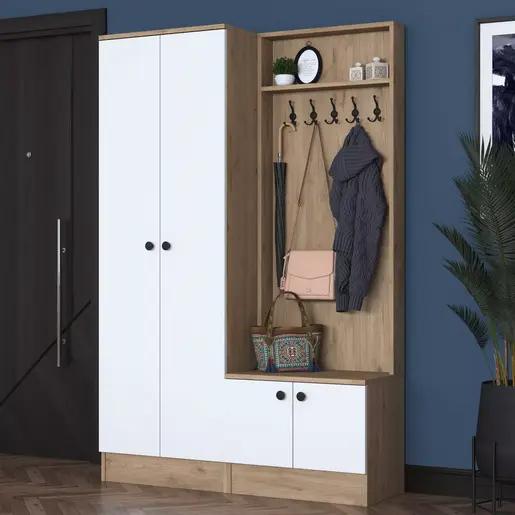 893RAN1718 Плакар за претсобје Hall Stand II