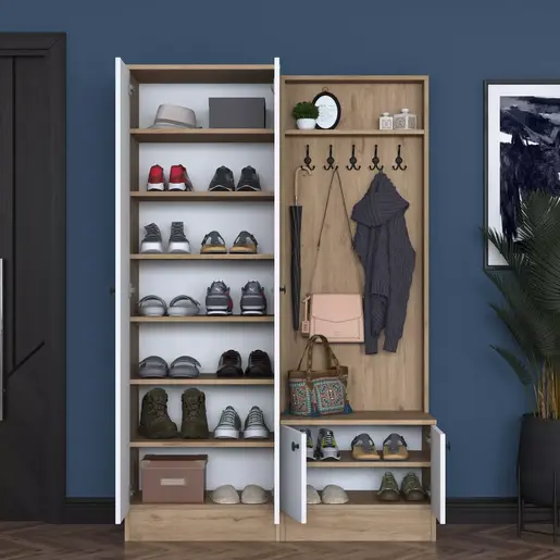 893RAN1718 Плакар за претсобје Hall Stand II