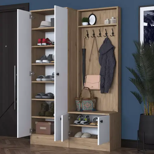 893RAN1718 Плакар за претсобје Hall Stand II