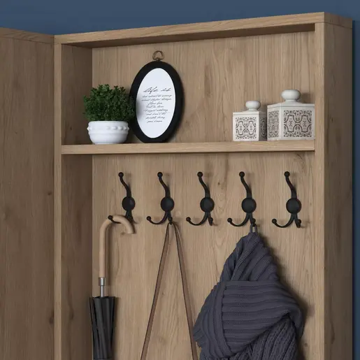 893RAN1718 Плакар за претсобје Hall Stand II