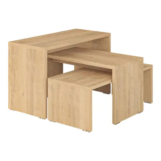 119-001239 Трпезариски сет Kantar натурал 65x30x39cm