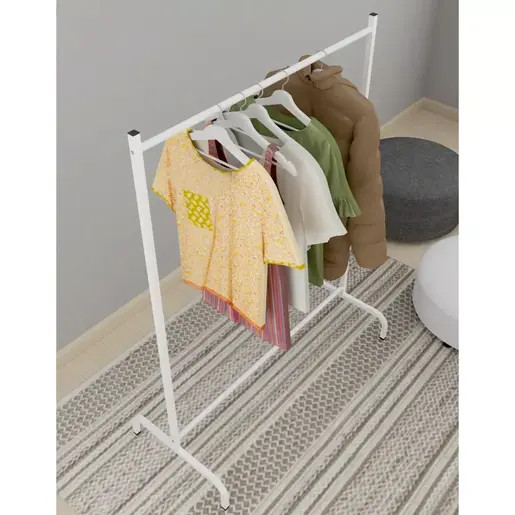 ЕСТЕЛ MK21-01-01 Метална закачалка ЕСТЕЛ бела