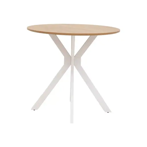 292-000072 Маса Xuson природен природна боја D80x75cm