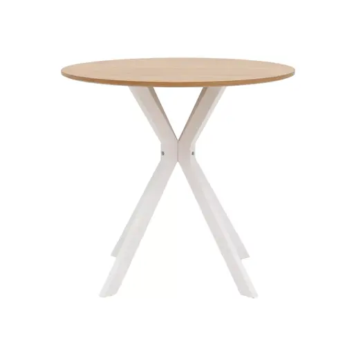 292-000072 Маса Xuson природен природна боја D80x75cm