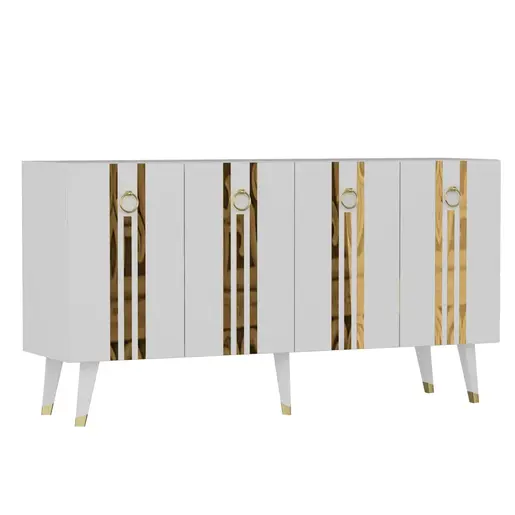 475OLV2682 Комода Isil - White, Gold