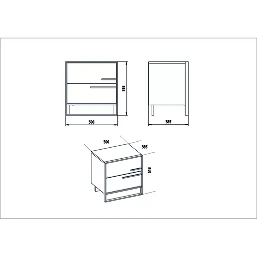875ZNA3408 Наткасна Polka - White